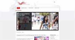 Desktop Screenshot of peruvianworld.net